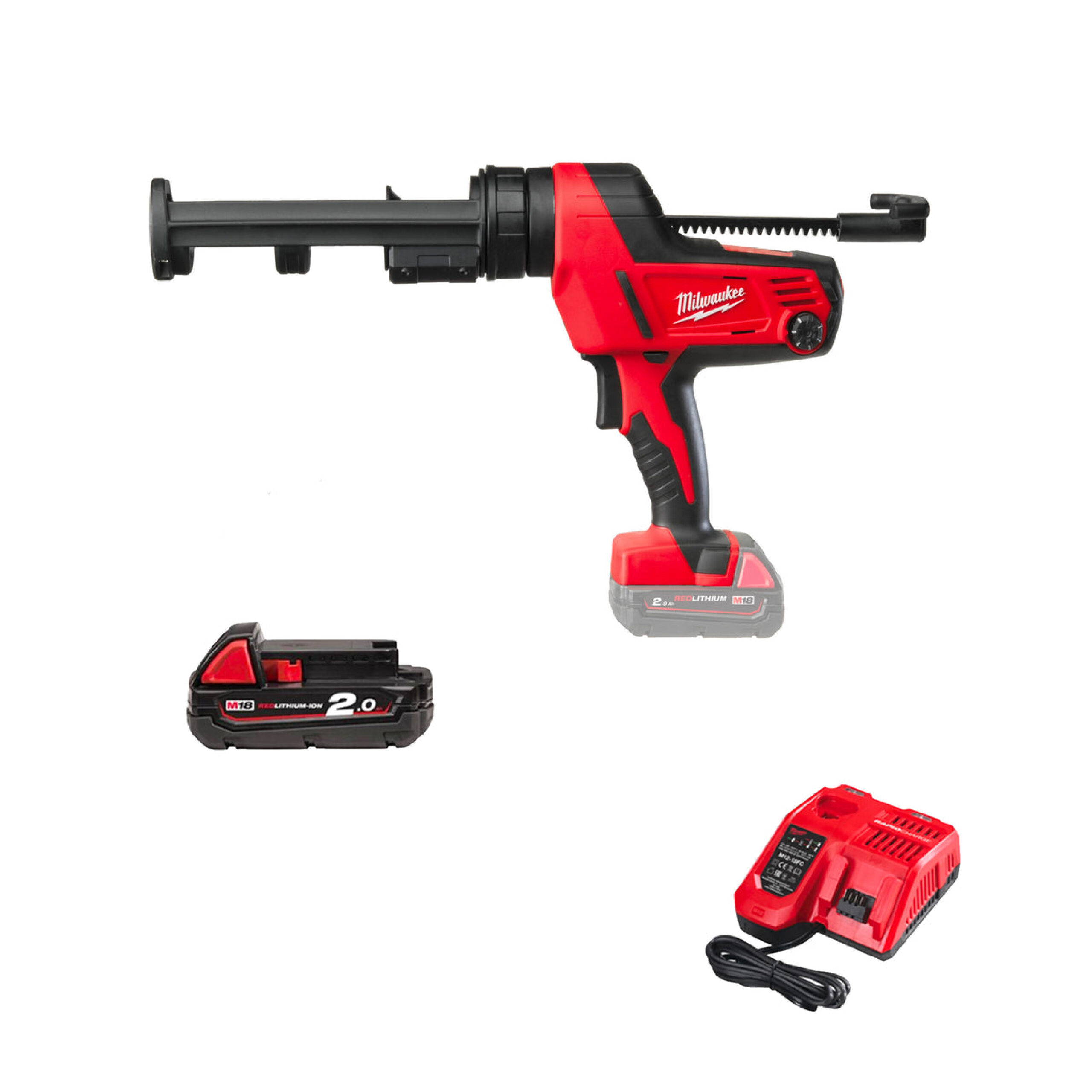 Milwaukee 4933441310 PISTOLA PER SILICONE 18V CON PORTACARTUCCIA 310ML - immagine 4