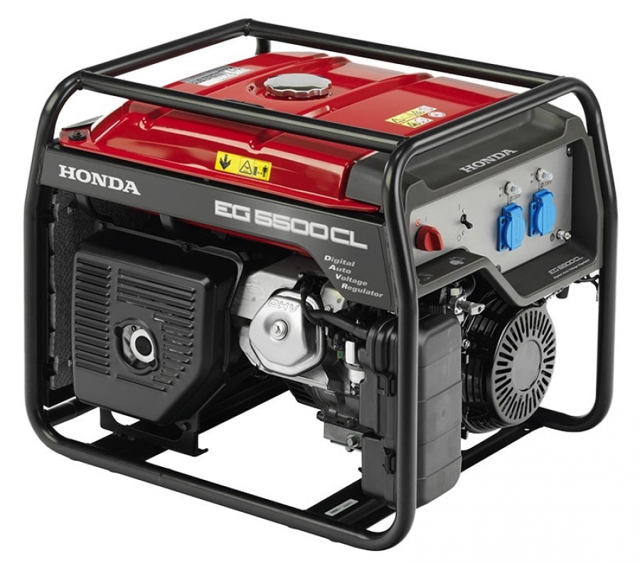 Honda EG5500CL GENERATORE DI CORRENTE 5,5KW 389CC ENDURANCE + OLIO OMAGGIO - immagine 3