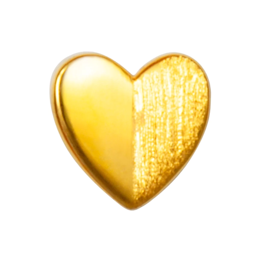 Lulu Copenhagen Orecchino Heart Wings Placcato Oro - immagine 9