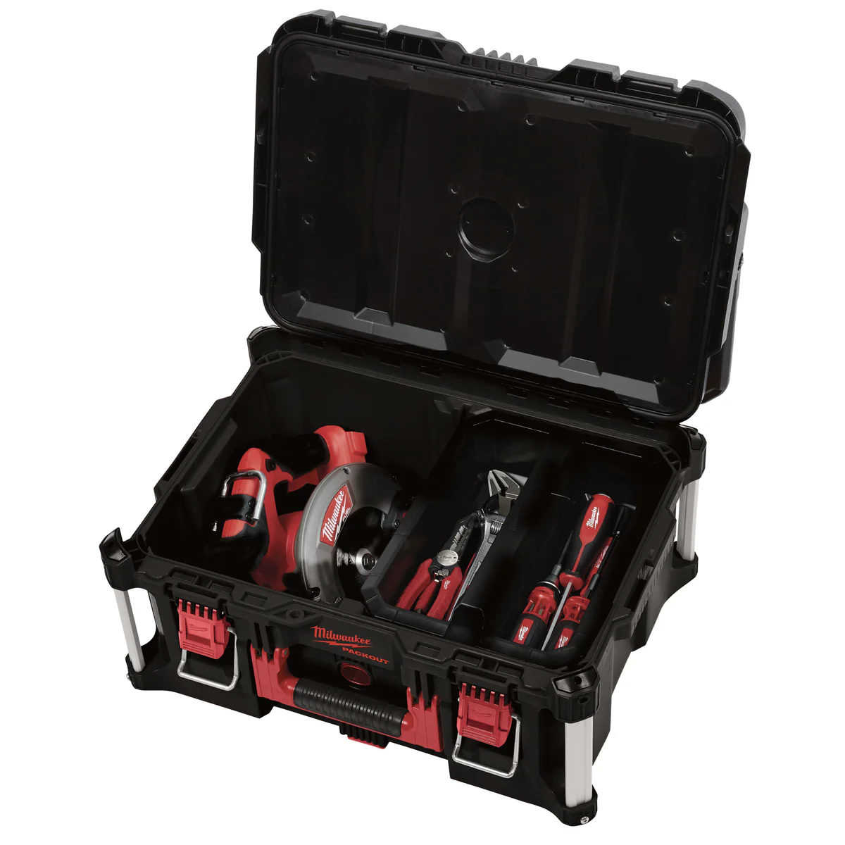 Milwaukee PACKOUT MISURA 2 VALIGIA PORTATTREZZI IMPILABILE ANTIURTO - immagine 3