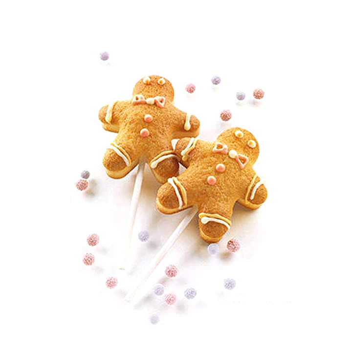 Stampo in silicone Lolly Pop “Ginger Pop” – Dolcetti sullo Stecco - immagine 4
